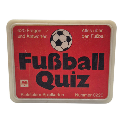 Vintage fußball quiz - vintage,