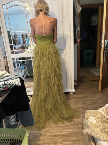 Damen abendkleid grün - abendkleid,