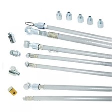 Kit Gummischläuche Kabel Kappen Klemmen Vespa 50 Spezial / L - N - R