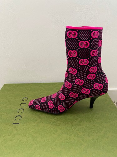 Gucci damen stiefelette jersey - stiefelette,