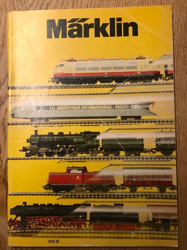 Märklin katalog 1975 mit - 1975,
