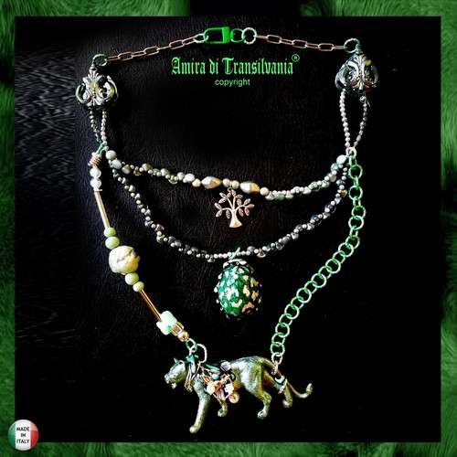Damen halsketten kunstschmuck - damen,