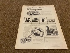 JBF57 WERBUNG 11X8 YAMAHA NATIONAL ELECTONE ORGEL FESTIVAL