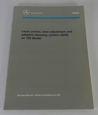 Workshop Manual Introduction Mercedes Level Control R129 300 500 SL from 06/1990