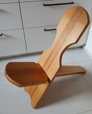 Steckstuhl aus massivem Holz