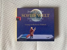 CD-Hörbuch „Sofies Welt“ von Jostein Gaarder (7 CDs) – TOP ZUSTAND!