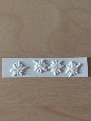 Verzierwachs edelweiß - verzierwachs,
