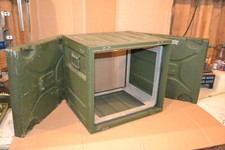 BW ZARGES 19" Rack 2 Deckel Alukiste 53,5x55,5x49 (Netzwerk, Bundeswehr)