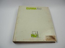 Clark CDP 20 30 Gabelstapler Betriebsanleitung Ersatzteilliste Getriebe HR28320