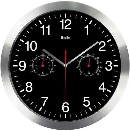 Wanduhr mit temperaturanzeige - mit,
