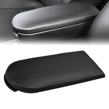 Deckel Klappe Leder Schwarz