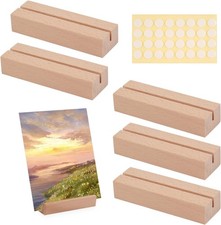 Holz Tischkartenhalter 5er Set