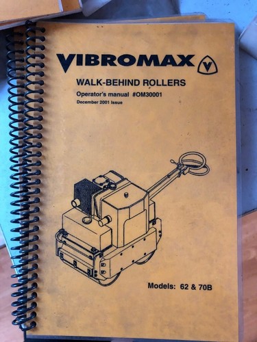 Jcb vibromax handwalzen - jcb,