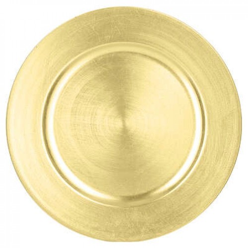 Deko-Teller/gold/glatte