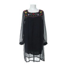 By Lysgaard, Kleid, Größe: M, Schwarz, Viskose, Medaillon, Damen #ZQc