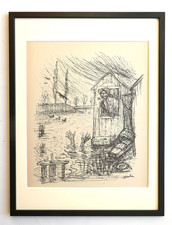 Alfred Kubin "Am Fischteich "