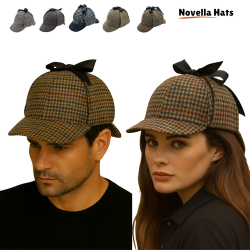 Vintage deerstalker cap - deerstalker,