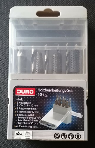 Duro holzbearbeitungsset - duro,