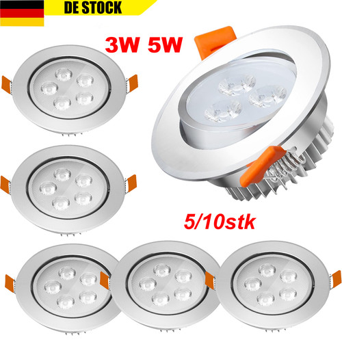 10stk led einbauleuchte - 5/10stk,