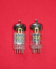 Matched pair ECC85 RFT NOS NEU Röhre Tube NEW 6AQ8 Valve Paar Valvula Valvola