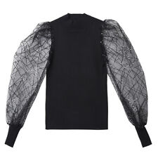 Damen Strickpulli Bluse Top