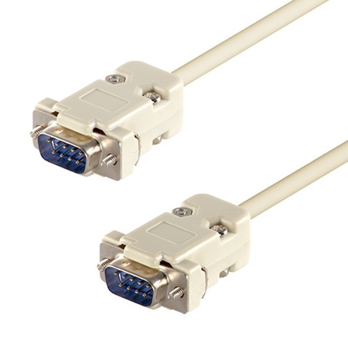 Rs232 kabel seriell dsub - dsub, 9
