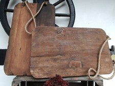 ❤ XXL Altes  rustikales dickes Schneidbrett  Vintage Altholz mit Schnur XXL    ❤