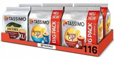 6 x Tassimo MEGAPACK XXL Black