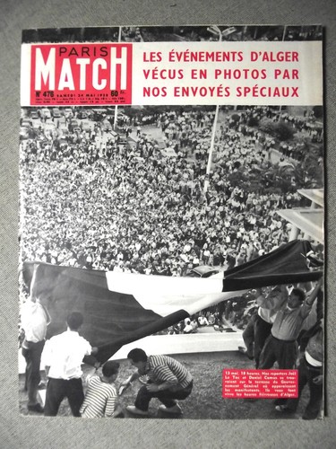 Paris match 476 05 1958 - 476, 24.05.1958