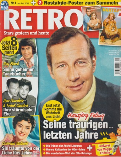 Retro magazin ausgabe januar - ausgabe,