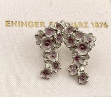 Ehinger Schwarz Ohrringe