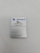 Ps2 Memory Card 8mb Silber