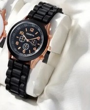 Geneva luxus quartz uhr - luxus,