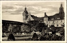 Ak Kołobrzeg Ostseebad Kolberg Pommern, Offenbad Rolberg, Garten,... - 4880031