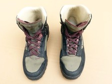 Stadler Bergschuhe Gr. 6 (UK), 39-40 (EU) Nubukleder schwarz-smarad, Vibram S.