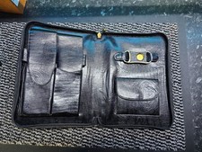 GROSSES SCHWARZES ZIGARRENETUI