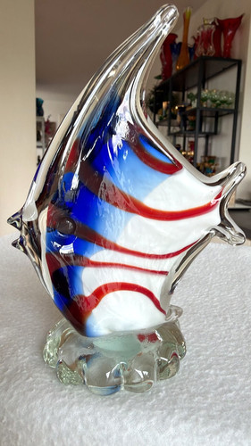 Glas figur fisch skalar - fisch,