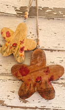 Blüte Blume Holz hängend