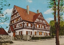 BRD-Ansichtskarte mit Hotel-Restaurant Sankt Georg in Altefeld bei Herleshausen