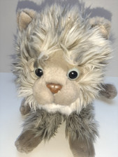 Fast wie neu: große wilde superweiche Katze liegend Plüsch Teddy Hermann ca.40cm