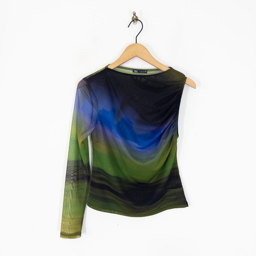 Zara one shoulder mesh - shoulder,