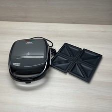 Tefal Snack & Sandwich Maker 700W mit Waffelplatten Grau/Schwarz B-Ware