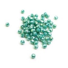 facettierte Glasschliffperlen