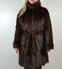 SAGA MINK FUR COAT NERZ MANTEL
