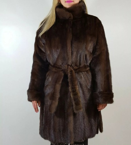Saga mink fur coat - nerz, mantel
