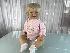 Künstlerpuppe Regina Swialkowski Vinyl Puppe 61 cm. Top Zustand