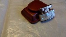Vintage Benzin Feuerzeug (RONSON) mit Etui.Petrol Lighter,Feuerzeug,guter Zustand.