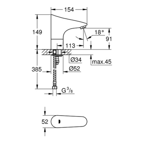Grohe europlus - europlus, e