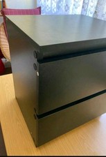 kommode mit schubladen holz schwarz