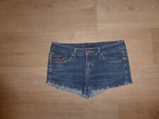 ONLY JOLINA Jeans Shorts Hotpants Hüftig Stretch Blau W29 **TOP**